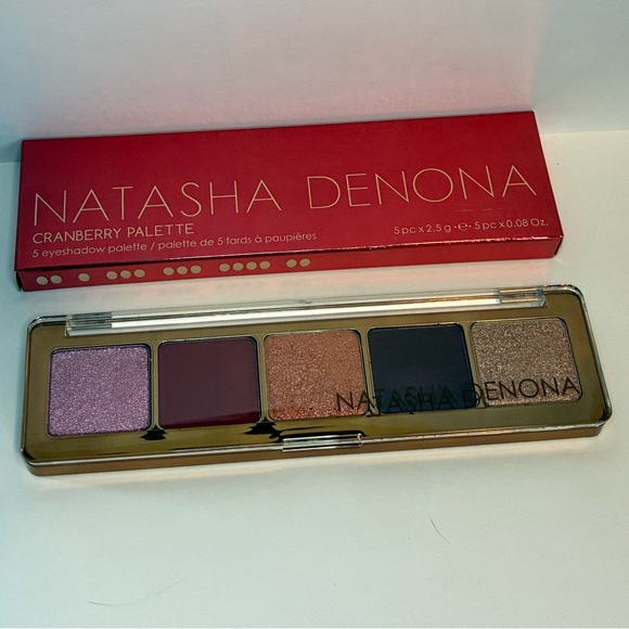 Natasha Denona Other - Natasha Denona Cranberry Eyeshadow Palette 5 Shades Limited Edition HTF NIB